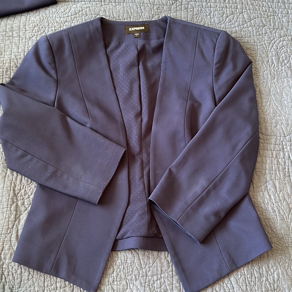 Express Navy Blue Blazer